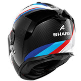 Shark Spartan GT Pro Dokhta Carbon - White / Blue / Red