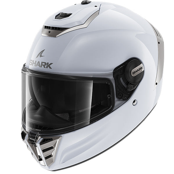 Shark Spartan RS Blank - White