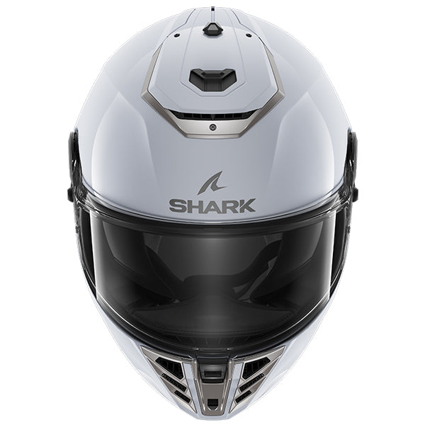 Shark Spartan RS Blank - White