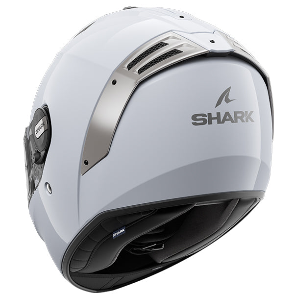 Shark Spartan RS Blank - White