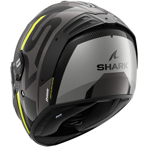 Shark Spartan RS Carbon Shawn - Carbon / Yellow / Anthracite