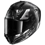 Shark Spartan RS Carbon Xbot - Black / Anthracite / Silver