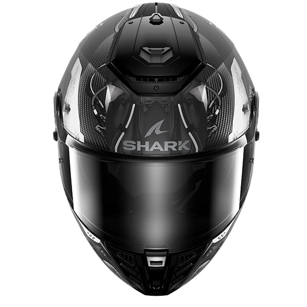 Shark Spartan RS Carbon Xbot - Black / Anthracite / Silver