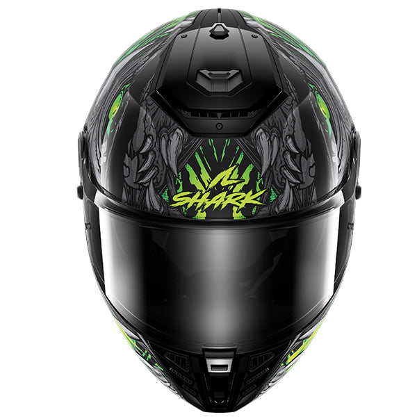 Shark Spartan RS Shaytan - Black / Green / Anthracite