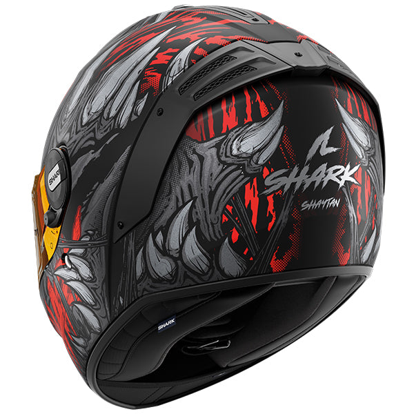 Shark Spartan RS Shaytan Matt - Black / Red / Anthracite