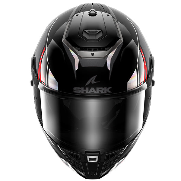 Shark Spartan RS Byrhon - Black / Chrome / Red