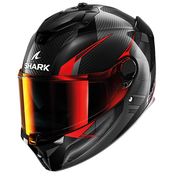 Shark Spartan GT Pro Kultram Carbon - Black / Red