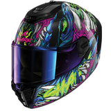 Shark Spartan RS Shaytan - Black / Green / Violet