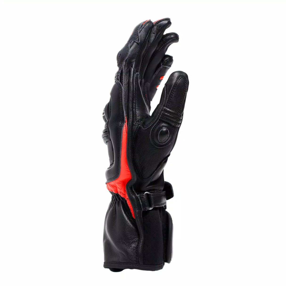 Dainese Steel-Pro Glove - Black / Flo Red