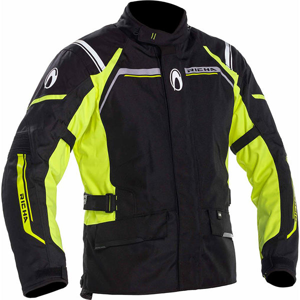 Richa Storm 2 Jacket - Black / Flo Yellow