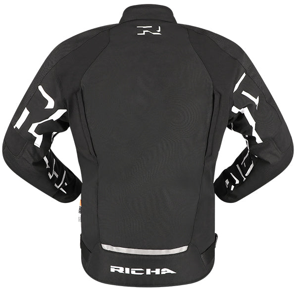 Richa Stradale Textile WP Jacket - Black / White