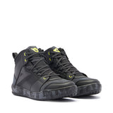 Dainese Suburb D-WP Shoes - Black / Camo / Acid Yellow