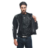 Dainese Super Rider 2 Abshell Jacket - Black / Black / White