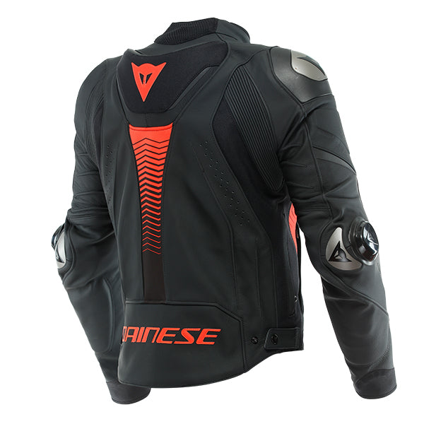 Dainese Super Speed 4 Leather Jacket - Black / Red