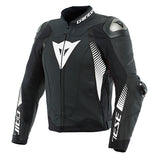 Dainese Super Speed 4 Leather Jacket - Black / White