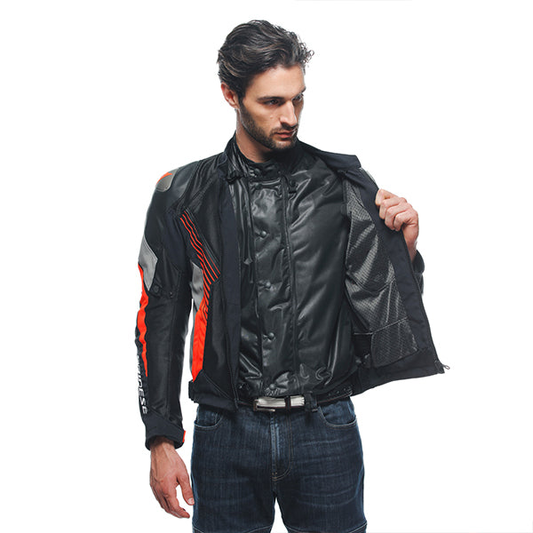 Dainese Super Rider 2 Abshell - Black / Grey / Red