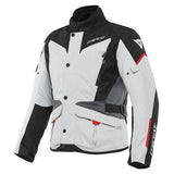 Dainese Tempest 3 D-Dry Jacket - Glacier Grey / Black / Lava Red