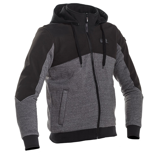 Richa Titan Core Hoodie - Black / Grey