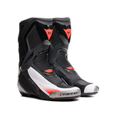 Dainese Torque 4 Air Boots - Black / White / Flo Red