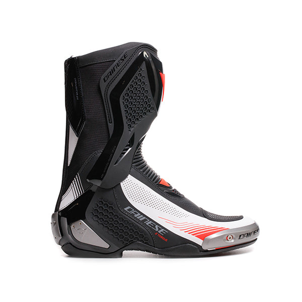 Dainese Torque 4 Air Boots - Black / White / Flo Red