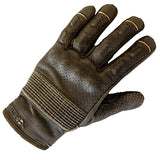 Richa Triton Short Leather Gloves - Brown