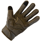 Richa Triton Short Leather Gloves - Brown