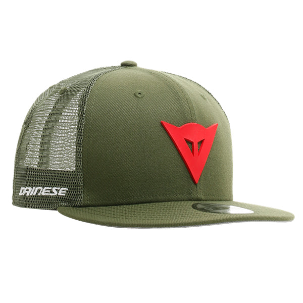 Dainese 9fifty Trucker Cap - Green / Red