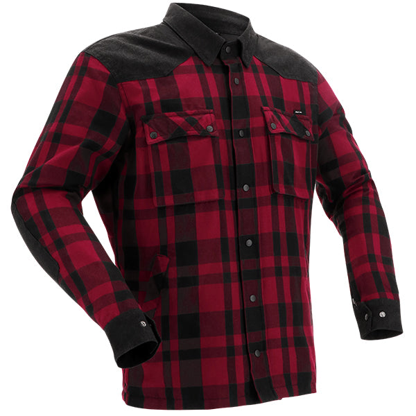 Richa Wisconsin WP Jacket - Black / Burgundy