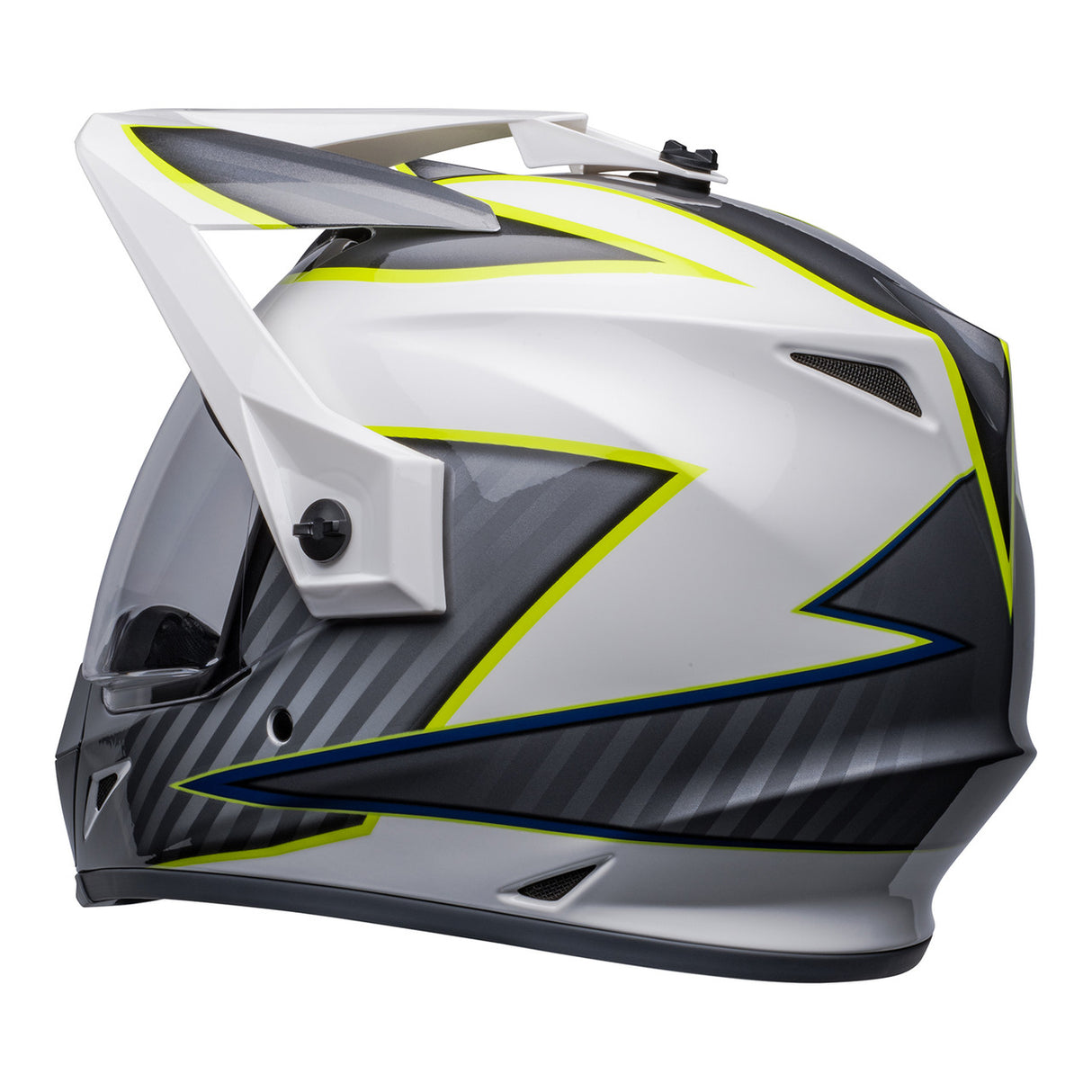 Bell MX-9 Adventure Mips - Dalton, White / Hi-Viz Yellow