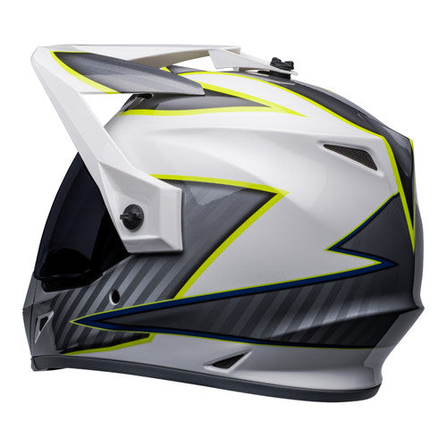 Bell MX-9 Adventure Mips - Dalton, White / Hi-Viz Yellow