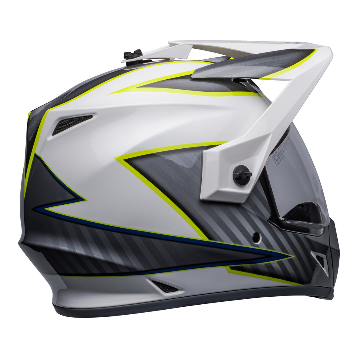 Bell MX-9 Adventure Mips - Dalton, White / Hi-Viz Yellow