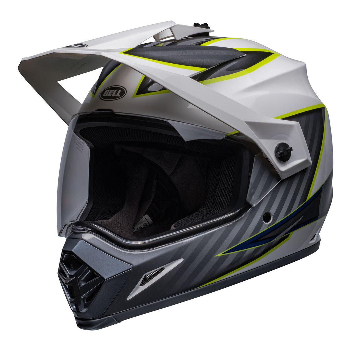 Bell MX-9 Adventure Mips - Dalton, White / Hi-Viz Yellow