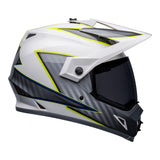 Bell MX-9 Adventure Mips - Dalton, White / Hi-Viz Yellow