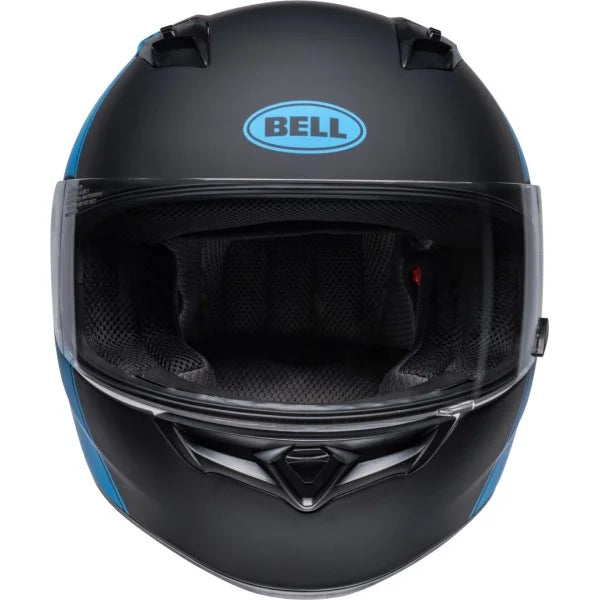 Bell Qualifier - Ascent, Black / Cyan