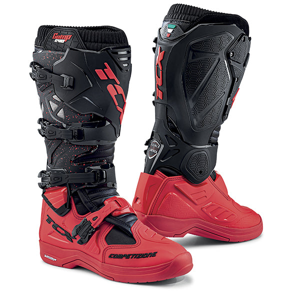 TCX Comp Evo 2 Michelin Boots - Black / Red