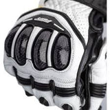 Tractech Evo 4 Short CE Mens Glove - White / White / Black