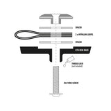 Kriega OS-Rack Loops - KTM