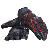 Dainese Unruly Ergotek Gloves - Black / Flo Red