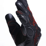 Dainese Unruly Ergotek Gloves - Black / Flo Red