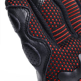 Dainese Unruly Ergotek Gloves - Black / Flo Red