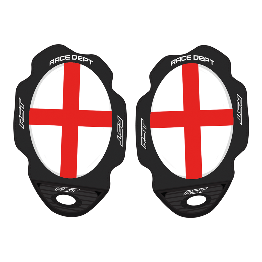 Flag Series George Cross Knee Sliders - – Ryder Motorcycles