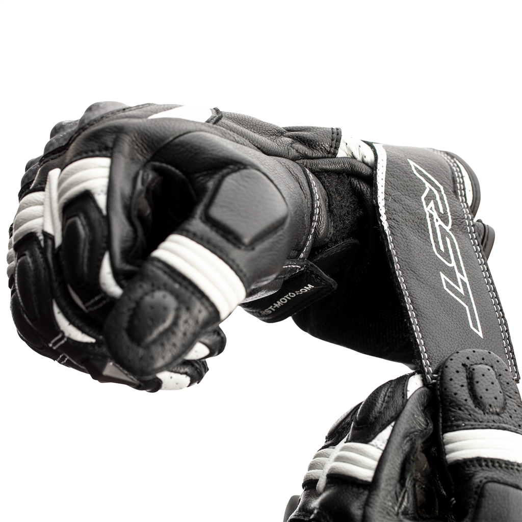 RST Axis CE Mens Glove - Black / White