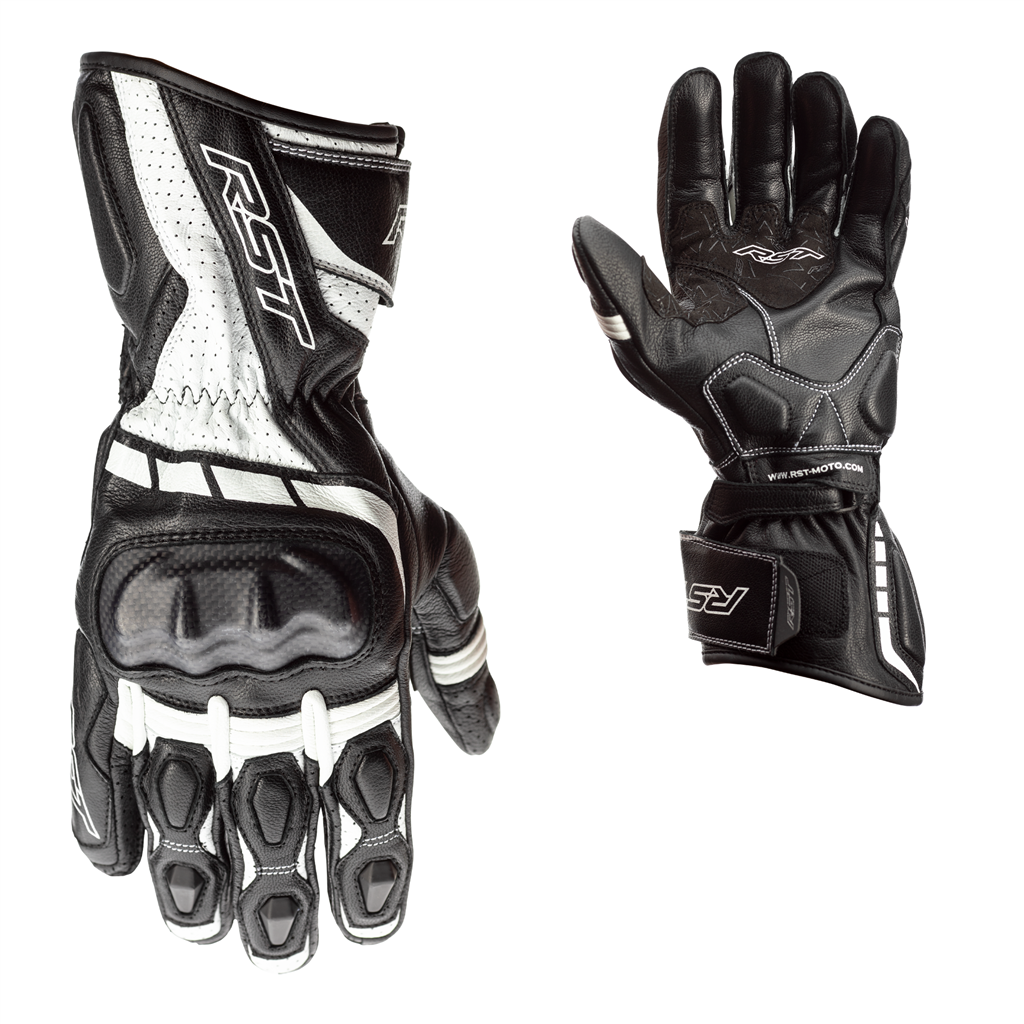 RST Axis CE Mens Glove - Black / White