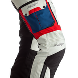 RST Pro Series Adventure-X CE Mens Textile Jean - Ice / Blue / Red