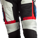 RST Pro Series Adventure-X CE Mens Textile Jean - Ice / Blue / Red