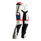 RST Pro Series Adventure-X Mens Textile Trousers - Ice/Blue/Red