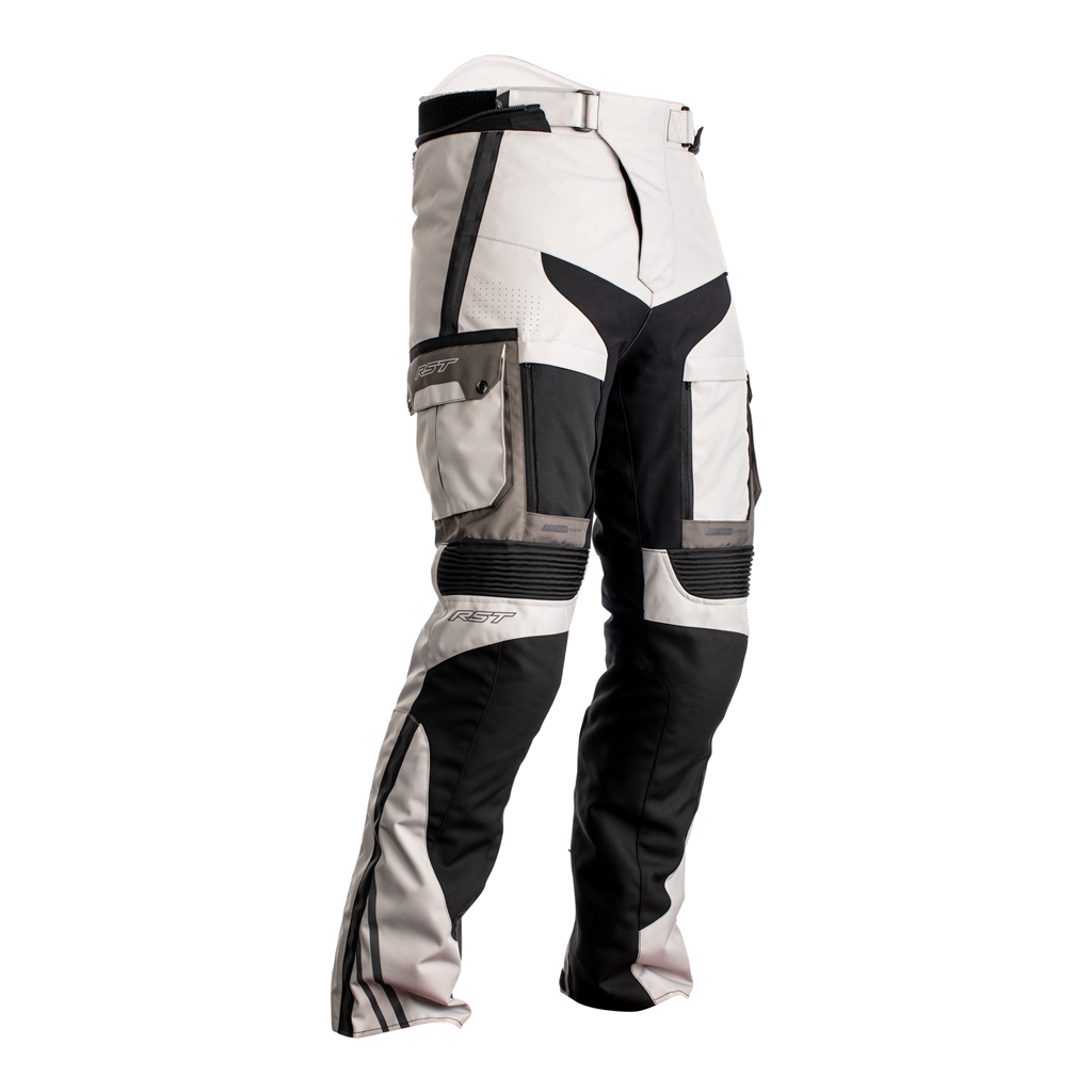 RST Pro Series Adventure-X Mens Textile Trousers - Grey / Silver