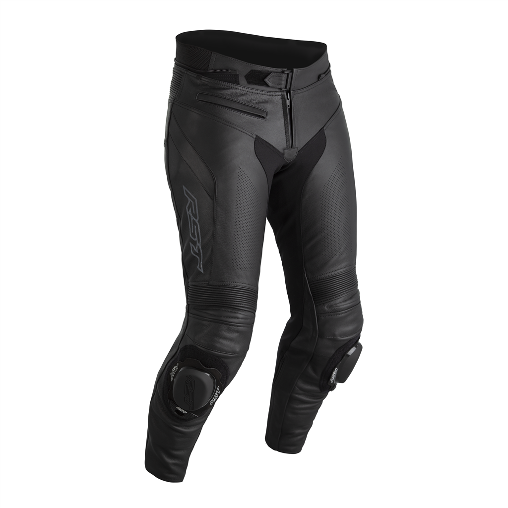 RST Sabre CE Mens Short Leg Leather Jean - Black