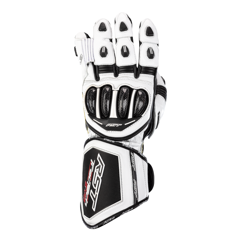 RST Tractech Evo 4 CE Mens Glove - White / Black