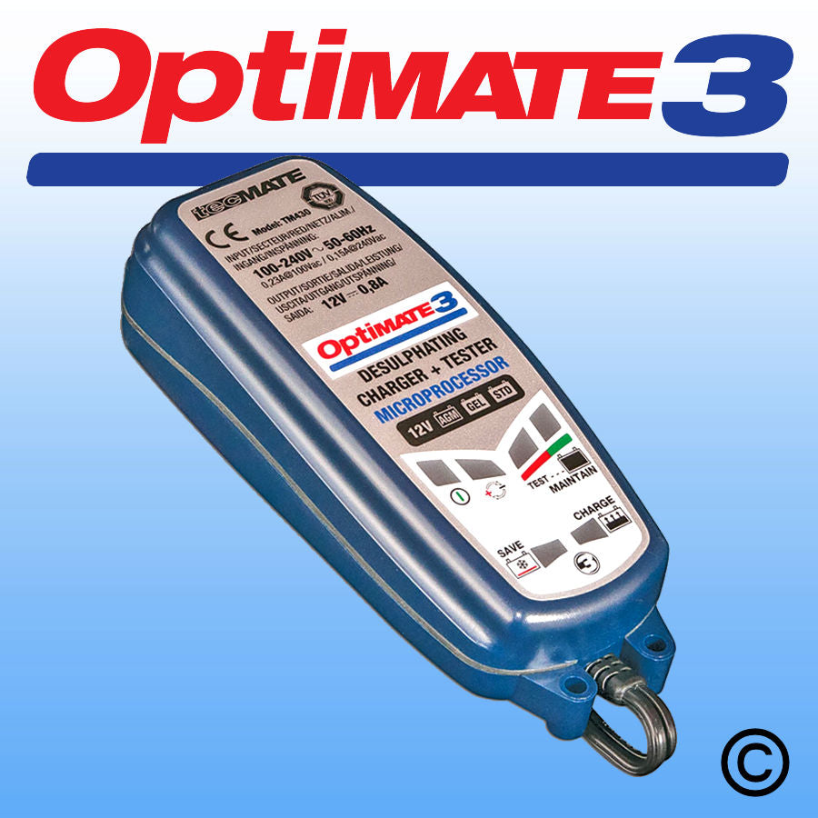 OptiMate 3 - 12V Battery Charge / Optimiser